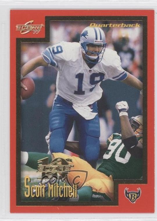 1999 Score 10th Anniversary Showcase 1890/1989 Scott Mitchell #139 0b5