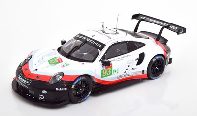 1:18 Ixo Porsche 911 (991) RSR #93, 24h Le Mans 2018