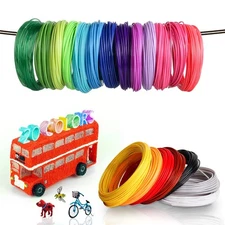 Pxmalion PLA 3D Pen Filament 20 Colors per Set Compatible with 3D Printers  151