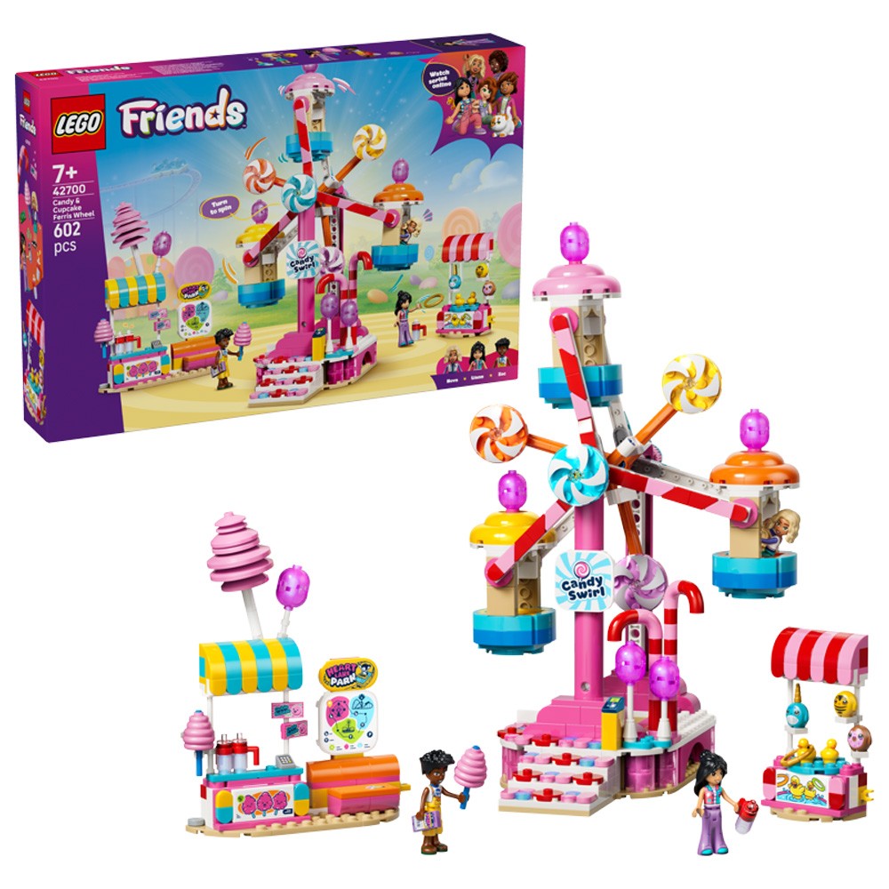 Lego Boys Friends 42700 Candy & Cupcake Ferris Wheel - Image 9