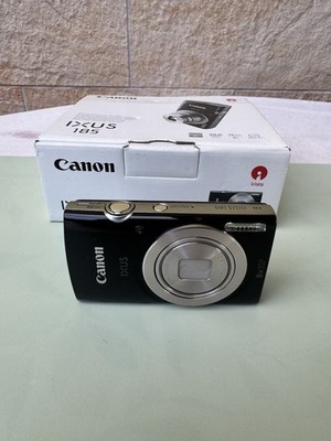 Canon IXUS 185 Digitalkamera   20 MP   8x optischer Zoom  Schwarz  OVP 
