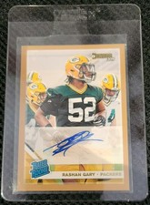 2019 Donruss - Rated Rookie Bronze Auto - Rashan Gary - 345 - RC - DE GB Packers