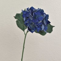 Artplants KüNstliche Hortensie Gunilla, Royalblau, 60Cm, Ø12Cm