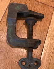 Vintage Metal  Anglepoise Lamp Clamp / Holder (C8)