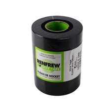 Pro Black Cloth Hockey Tape, 5 Rolls 1'' x 18m