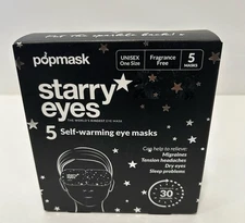 NEW! Popmask Starry Eyes Self Warming Eye Mask - 5 Pack