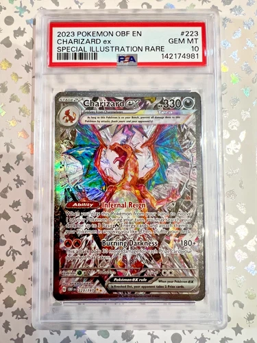 Charizard EX 223/197 Obsidian Flames SIR - PSA 10 Gem Mint