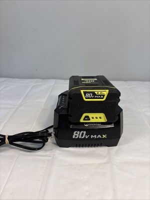 Kobalt 80V Max Charger KRC 30-06 & 2.0Ah Battery KB 280-06 - For Parts / Repair