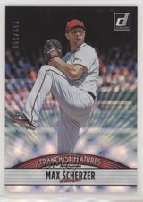 2019 Panini Donruss Franchise Features 799/999 Max Scherzer Brent Honeywell fm0