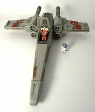 1995 Galoob Star Wars Action Fleet X-Wing Red 5 Luke Skywalker R2-D2
