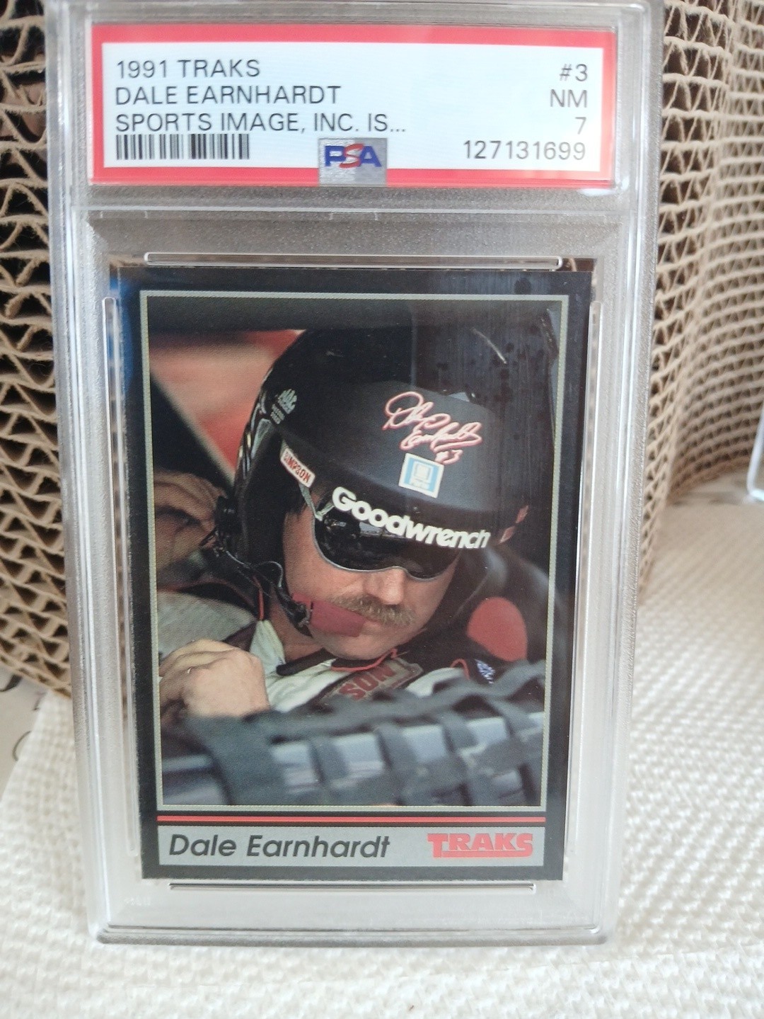 1991 Traks - Dale Earnhardt Psa 7 NM #3 ...Sports Image, Inc. is... view 2