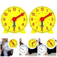 Teaching Clock Education Toy Easily Read Teaching Aids Basic Math Development