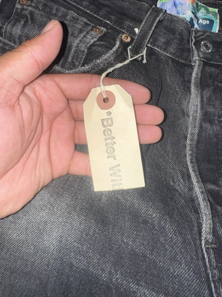 Better With Age Jeans Black Wash 33x34 - Image 4 of 4