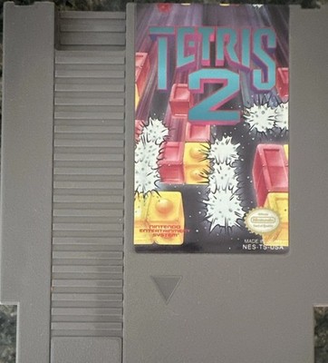 Nintendo Tetris 2 NES Game Cartridge Tetris Series NTSC-U/C (US/Canada)