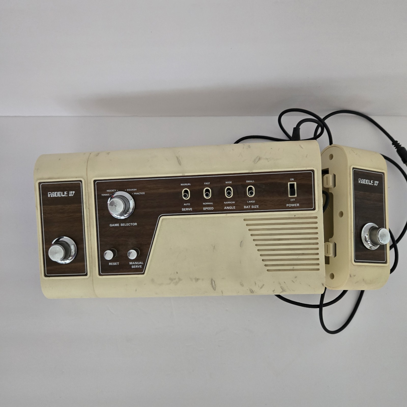 Vintage DYN Electronics, Inc Gaming Sports Console paddle IV RARE NOT TESTED**