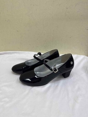 Nine West Girl's Size 2-1/2 Black Shoes