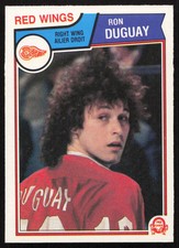 1983-84 O-Pee-Chee #121 Ron Duguay Red Wings NM-MT or Better! PACK FRESH!