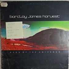 Barclay James Harvest Eyes Of The Universe Vinyl Record LP VG+/G+ POLD 5029 1979