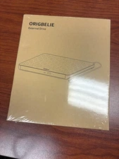 ORIGBELIE External Optical Drive USB 3.0 – External CD/DVD Player Burner for Lap