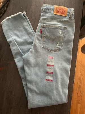 Girls Size 14 Reg Levi's 720 Super High Rise Jeans Adjustable Waist