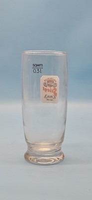 Salzburger Stiegl Bierglas alt Glas Bier Brauerei Gläser 0,3l