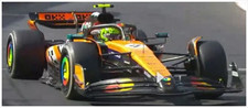 McLaren MCL39 2025 Monaco GP World Champion Lando Norris in 1:43 scale w/ Pilot