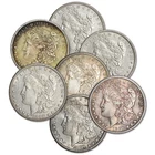 Morgan Silver Dollar Coin - Cull AU Details - Pre 1921 Random Date & Mint Mark