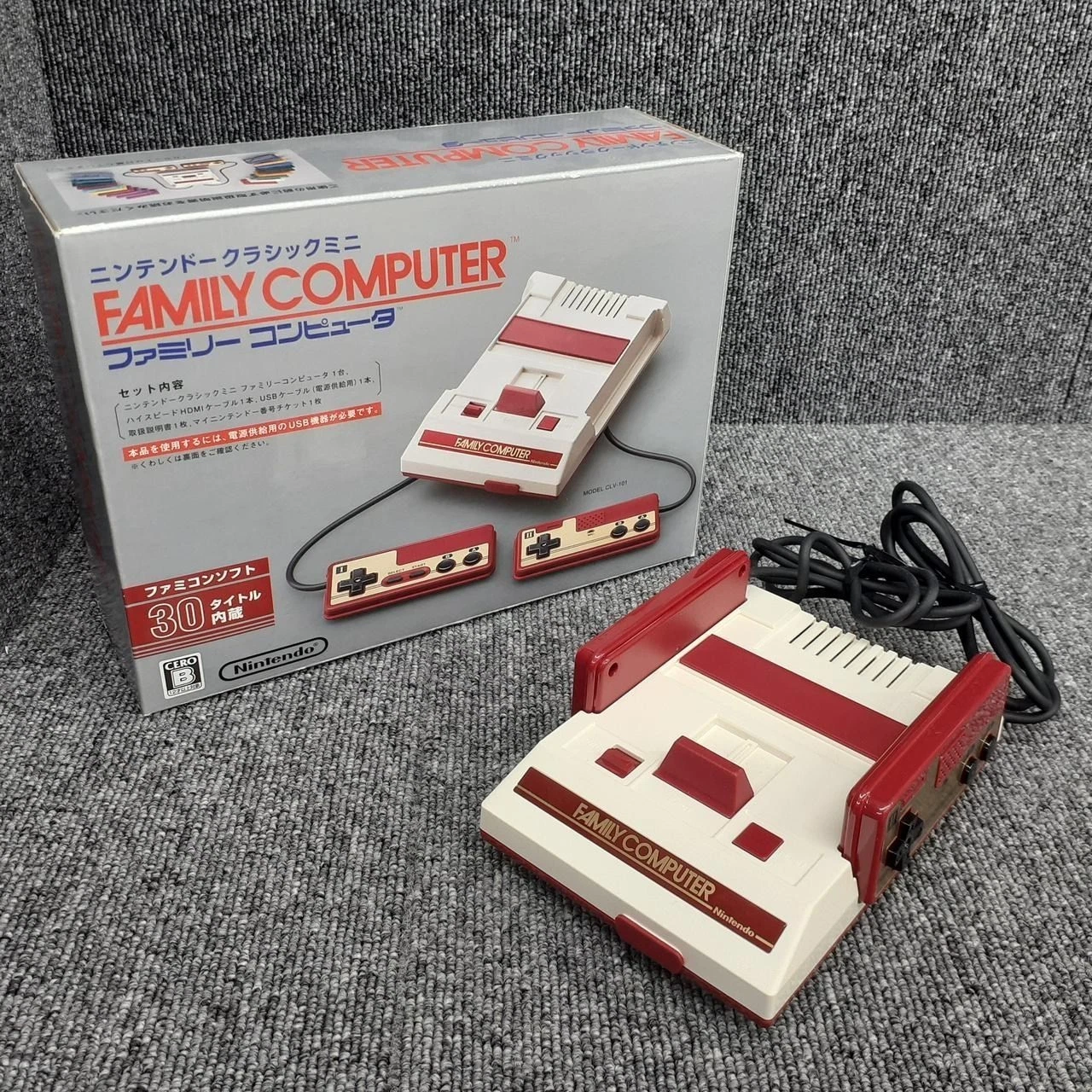 Nintendo NES Classic Edition Mini Console CLV-101 Retro Gaming A2016