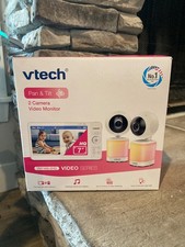 VTech Baby Monitor - VM7468-2HQ - 7  screen, 2 camera, open box but brand new 