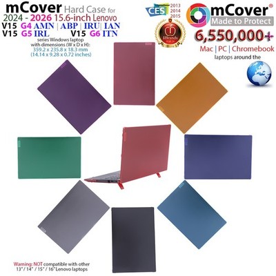 NEW mCover  for 2024 - 2026 15.6'' Lenovo V15 G4 G5 G6 series Windows Laptop PC