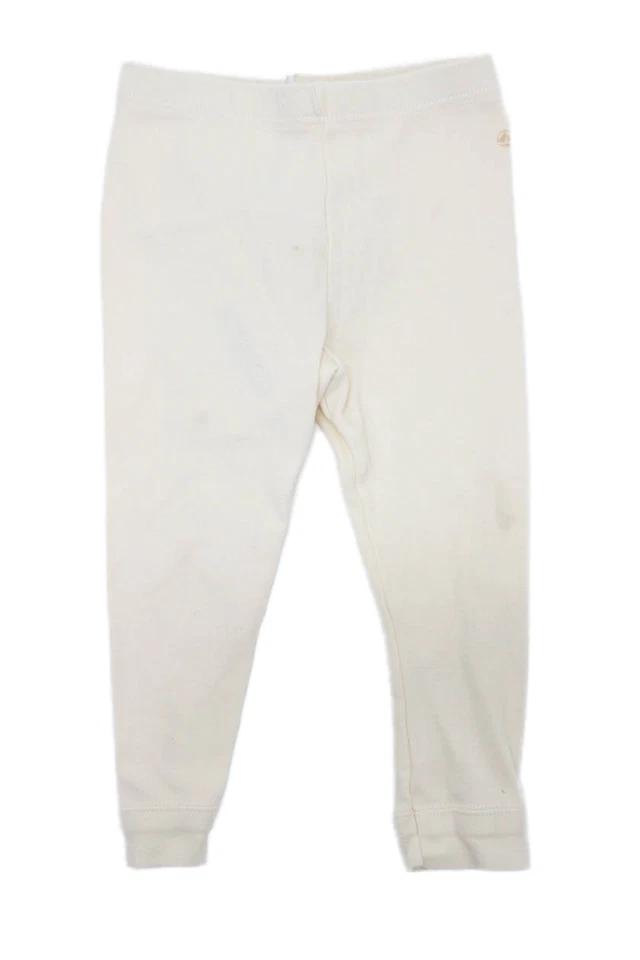 Petit Bateau Bebé Niñas Leggings Elásticos Sin Cordones Amarillo Talla 18M Foto 2 de 4