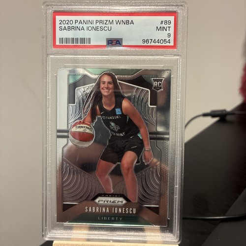 2020 Panini Prizm WNBA Sabrina Ionescu Rookie Card RC #89 PSA 9 