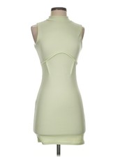 NWT PrettyLittleThing Women Green Cocktail Dress 4