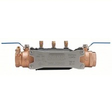 ZURN WILKINS Backflow Preventer: 350, 2 in Pipe Size, Flange Valve Water