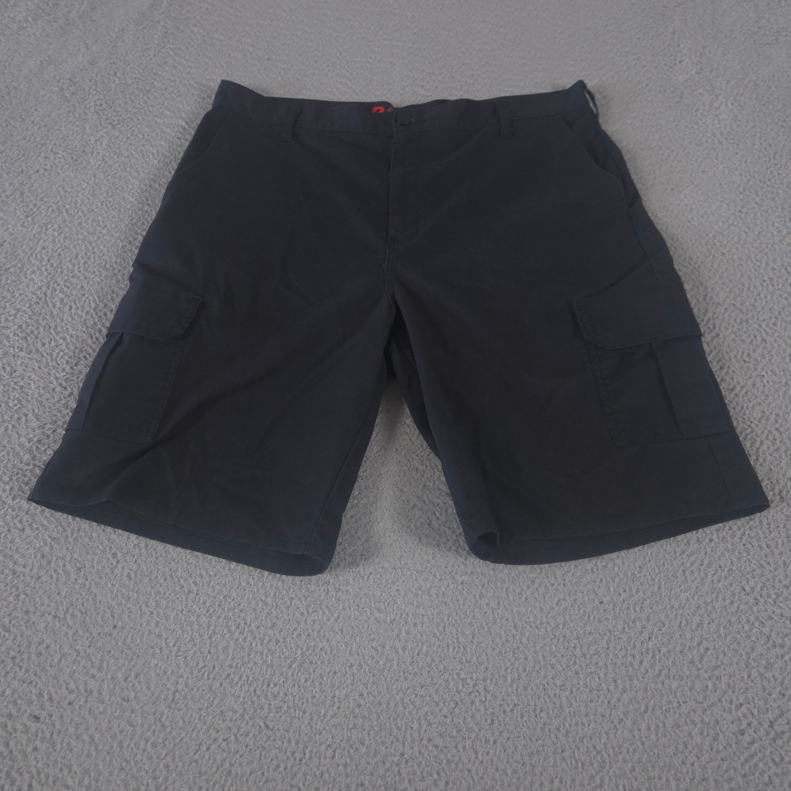 Dickies Shorts Mens 38 Black Relaxed Fit Flexible Durable Cargo Workwear Utility
