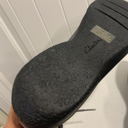 Clarks Bendables graue Wildlederstiefel Damen Lammfellbesatz Größe 11 Medium neu - Bild 8 von 13
