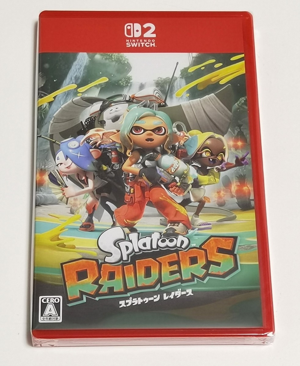 Splatoon Raiders (Nintendo Switch 2) Japan Import [Multi-Language