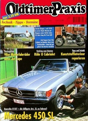 3) Oldtimer Praxis 08/2000 - Fichtel & Sachs 98ccm Mo - Ariel Square Four in ein