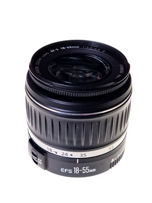 CANON 18-55mm 1:3.5-5.6 II 2 Objektiv EF-S Bajonett APS-C 18 55 Zoom Lens EFS - Bild 1 von 2