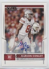 2017 Score Rookie Signatures Gareon Conley #370 Auto 2u3