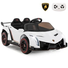 Licensed Lamborghini 4WD Kids Ride-on Sports Car 12V Electric Vehicle w/Remote