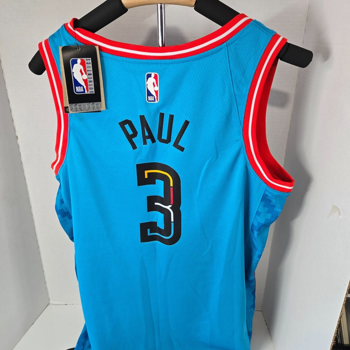 Nike X NBA Men's Phoenix Suns Chris Paul #3 Basketball Jersey Dark