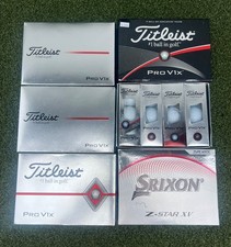 Titleist ProV1 Golf Balls 5 Dozen NEW Free Shipping 1 Doz of SRIXON