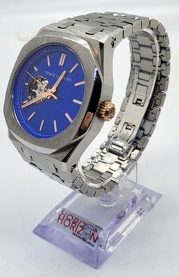 Vince Camuto Falco Stainless Blue Automatic Men's Watch - VC1156BLSV