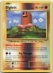 Diglett 55/108 XY — Evolutions Reverse Holo