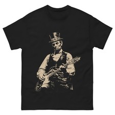 Abraham-Lincoln-Abe-Lincoln-Playing-Guitar-Retro-Vintage-T-Shirt