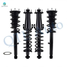 Set 4 Front - Rear Quick Complete Strut For 2006 - 2013 Lexus Is250 RWD