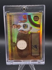 2011 Panini Gold Standard Stephen Curry Gold Crowns Auto Jersey Game Worn #/199