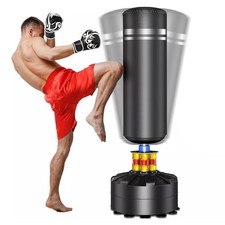175cm Boxsack Stehend Standboxsack mit Saugnapf-Basis Trainer Boxsack Trainer 