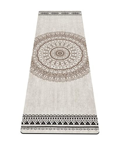 Extra Thick TPE Non-Slip Yoga Mat with Carry Strap for Fitness LHY  